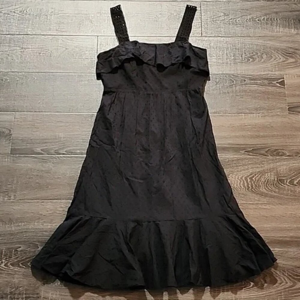 ⛅️ J.Crew ruffle eyelet Dress ⛅️
